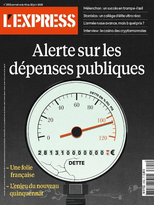 Title details for L'Express by Groupe Express Roularta - Available